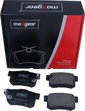 Maxgear 19-3669 - Гальмівні колодки, дискові гальма autocars.com.ua