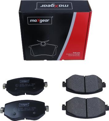 Maxgear 19-3674 - Гальмівні колодки, дискові гальма autocars.com.ua