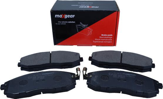 Maxgear 19-3878 - Тормозные колодки, дисковые, комплект autodnr.net