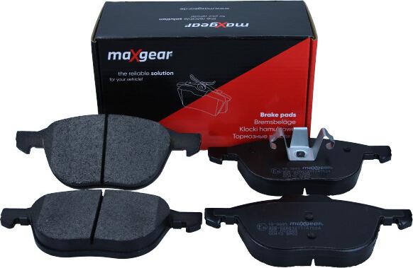 Maxgear 19-3885 - Гальмівні колодки, дискові гальма autocars.com.ua