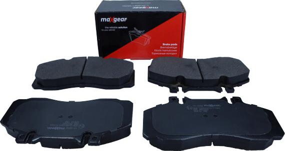 Maxgear 19-3898 - Тормозные колодки, дисковые, комплект autodnr.net