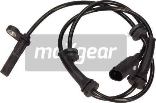 Maxgear 20-0206 - Датчик ABS, частота обертання колеса autocars.com.ua