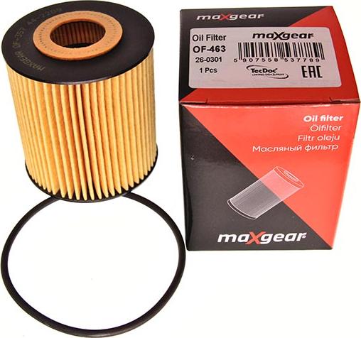 Maxgear 26-0178 - Масляний фільтр autocars.com.ua