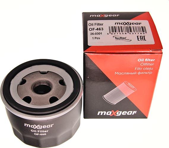 Maxgear 26-0267 - Масляний фільтр autocars.com.ua