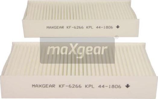 Maxgear 26-1191 - Фільтр, повітря у внутрішній простір autocars.com.ua