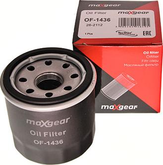 Maxgear 26-2112 - Масляний фільтр autocars.com.ua