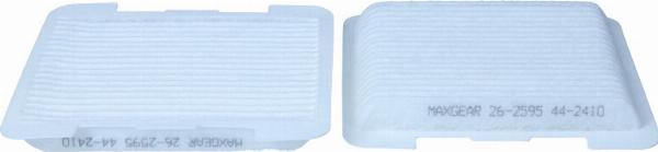 Maxgear 26-2595 - Фільтр, повітря у внутрішній простір autocars.com.ua