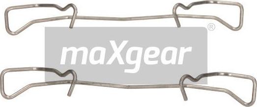 Maxgear 27-0555 - Комплектуючі, колодки дискового гальма autocars.com.ua