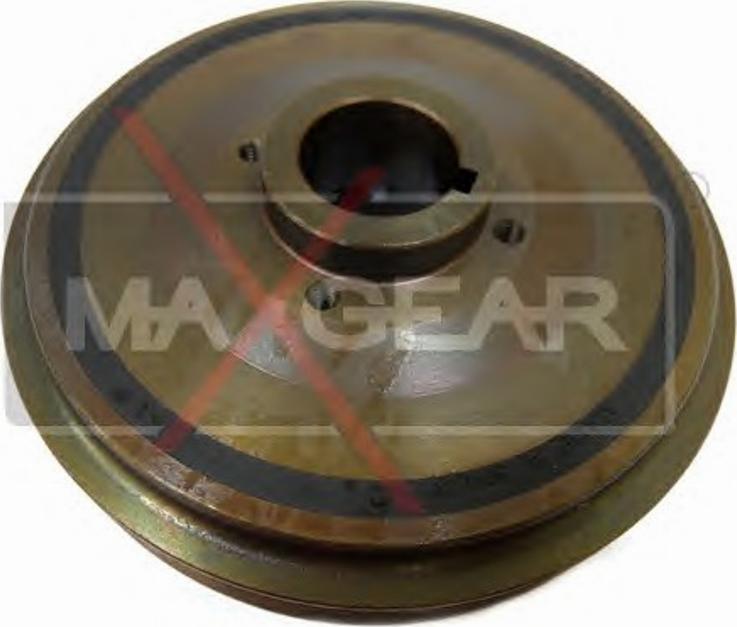 Maxgear 30-0027 - Ремінний шків, колінчастий вал autocars.com.ua