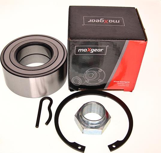 Maxgear 33-0047 - Комплект підшипника маточини колеса autocars.com.ua