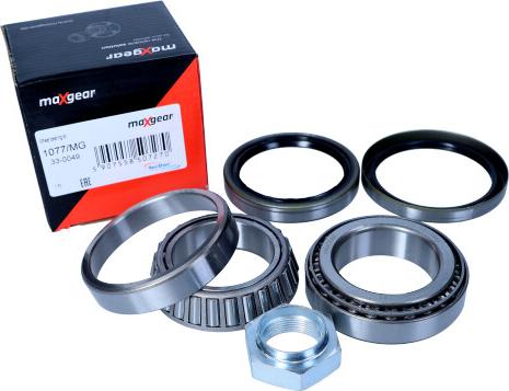 Maxgear 33-0049 - Комплект подшипника ступицы колеса avtokuzovplus.com.ua