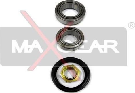 Maxgear 33-0060 - Комплект підшипника маточини колеса autocars.com.ua