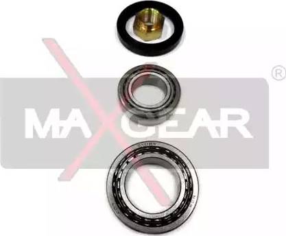 Maxgear 33-0063 - Комплект підшипника маточини колеса autocars.com.ua