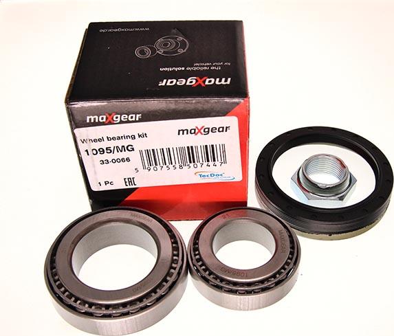 Maxgear 33-0066 - Комплект подшипника ступицы колеса avtokuzovplus.com.ua