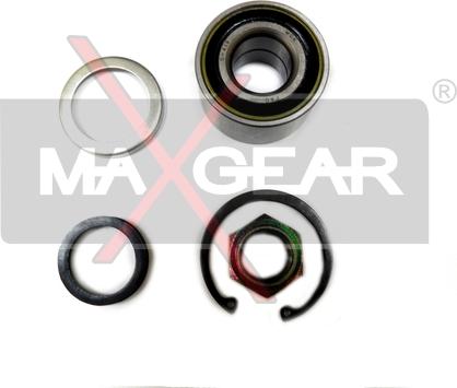 Maxgear 33-0071 - Комплект підшипника маточини колеса autocars.com.ua