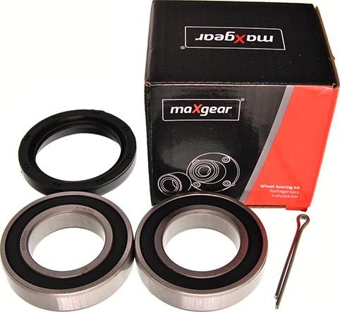 Maxgear 33-0079 - Комплект підшипника маточини колеса autocars.com.ua