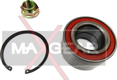 Maxgear 33-0192 - Комплект підшипника маточини колеса autocars.com.ua