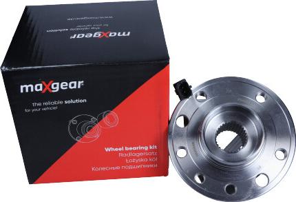 Maxgear 33-0272 - Комплект подшипника ступицы колеса avtokuzovplus.com.ua