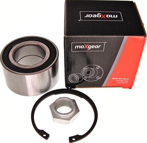 Maxgear 33-0356 - Комплект підшипника маточини колеса autocars.com.ua