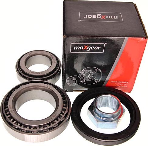 Maxgear 33-0394 - Комплект підшипника маточини колеса autocars.com.ua