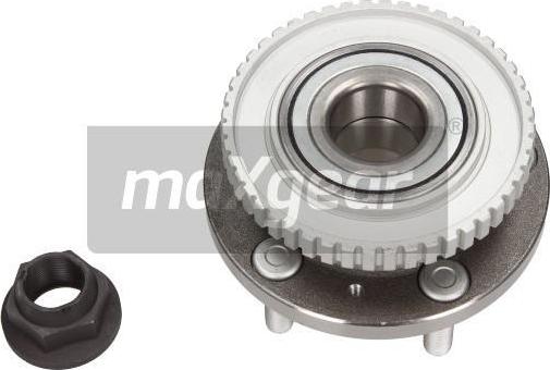 Maxgear 33-0569 - Комплект підшипника маточини колеса autocars.com.ua