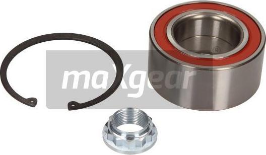 Maxgear 33-0595 - Комплект підшипника маточини колеса autocars.com.ua