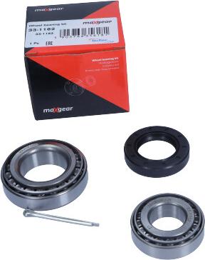 Maxgear 33-1162 - Комплект підшипника маточини колеса autocars.com.ua