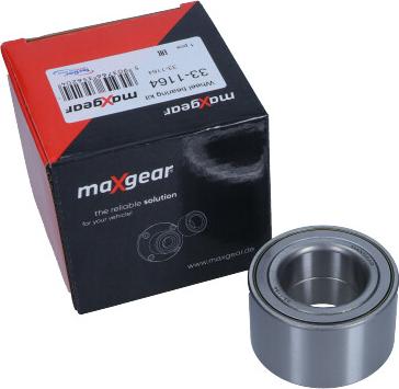 Maxgear 33-1164 - Комплект подшипника ступицы колеса autodnr.net