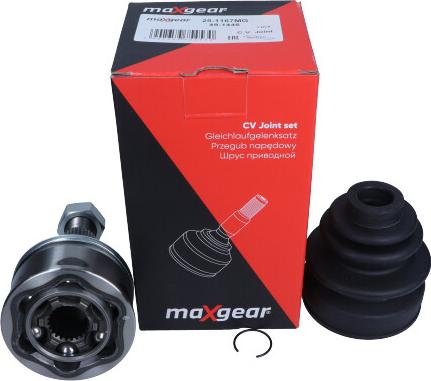 Maxgear 49-1588 - Шарнірний комплект, ШРУС, приводний вал autocars.com.ua