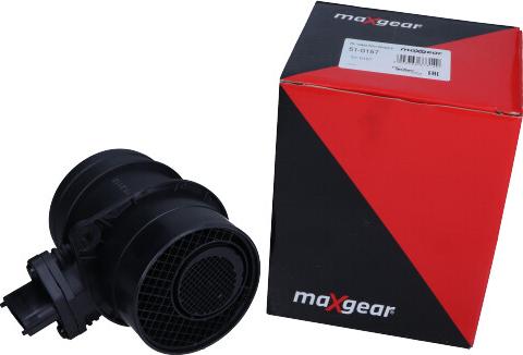 Maxgear 51-0157 - Датчик потоку, маси повітря autocars.com.ua