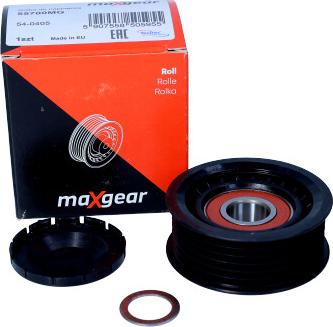 Maxgear 54-0405 - Направляющий ролик, поликлиновый ремень avtokuzovplus.com.ua