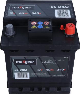 Maxgear 540406034 D722 - Стартерна акумуляторна батарея, АКБ autocars.com.ua