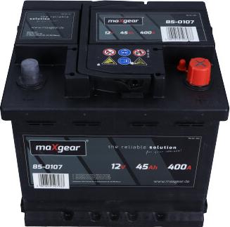 Maxgear 545412040 D722 - Стартерна акумуляторна батарея, АКБ autocars.com.ua