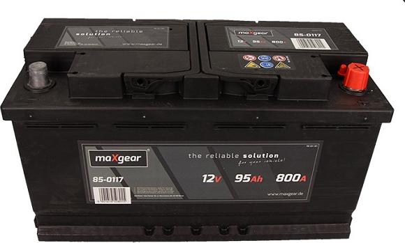 Maxgear 595402080 D722 - Стартерная аккумуляторная батарея, АКБ autodnr.net