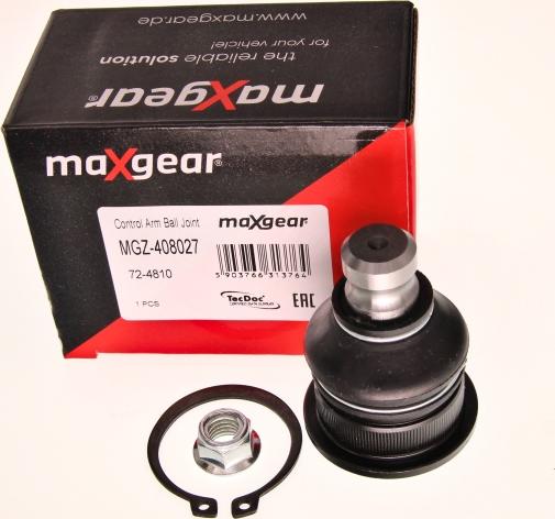 Maxgear 72-4810 - Шаровая опора, несущий / направляющий шарнир autodnr.net