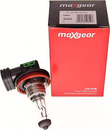 Maxgear 78-0013 - Лампа розжарювання, основна фара autocars.com.ua