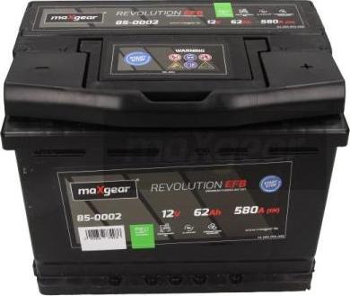 Maxgear 85-0002 - Стартерна акумуляторна батарея, АКБ autocars.com.ua