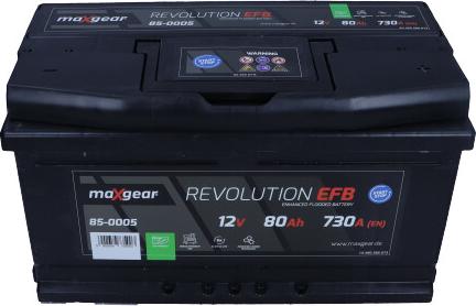 Maxgear 85-0005 - Стартерная аккумуляторная батарея, АКБ autodnr.net