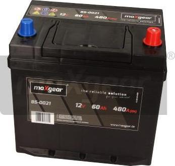 Maxgear 85-0021 - Стартерная аккумуляторная батарея, АКБ autodnr.net