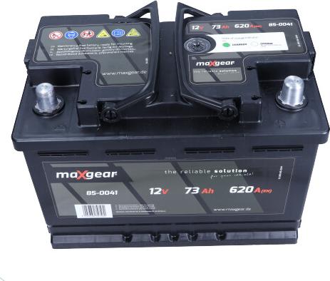 Maxgear 85-0041 - Стартерная аккумуляторная батарея, АКБ avtokuzovplus.com.ua