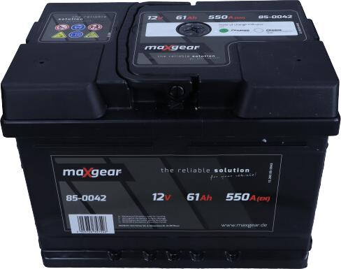 Maxgear 85-0042 - Стартерная аккумуляторная батарея, АКБ autodnr.net