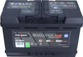 Maxgear 85-0052 - Стартерна акумуляторна батарея, АКБ autocars.com.ua