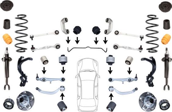 Maxgear MAX03 - Подвеска колеса avtokuzovplus.com.ua