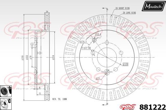 Maxtech 70200389 - Ремкомплект, гальмівний супорт autocars.com.ua