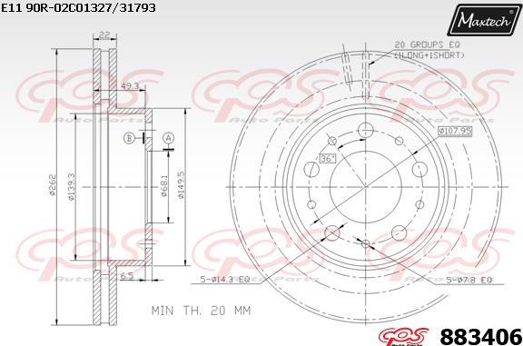 Maxtech 72940001 - Поршень, корпус скоби гальма autocars.com.ua