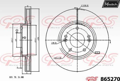 BOSCH 0 986 T16 039 - Гальмівний диск autocars.com.ua