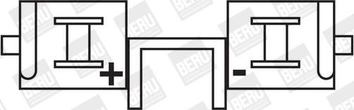 MDR BER-ZS252 - Котушка запалювання autocars.com.ua