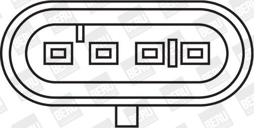 MDR BER-ZS325 - Котушка запалювання autocars.com.ua