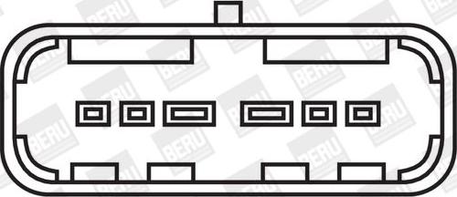 MDR BER-ZS351 - Котушка запалювання autocars.com.ua