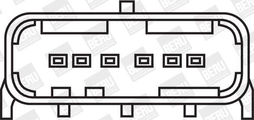 MDR BER-ZS352 - Котушка запалювання autocars.com.ua